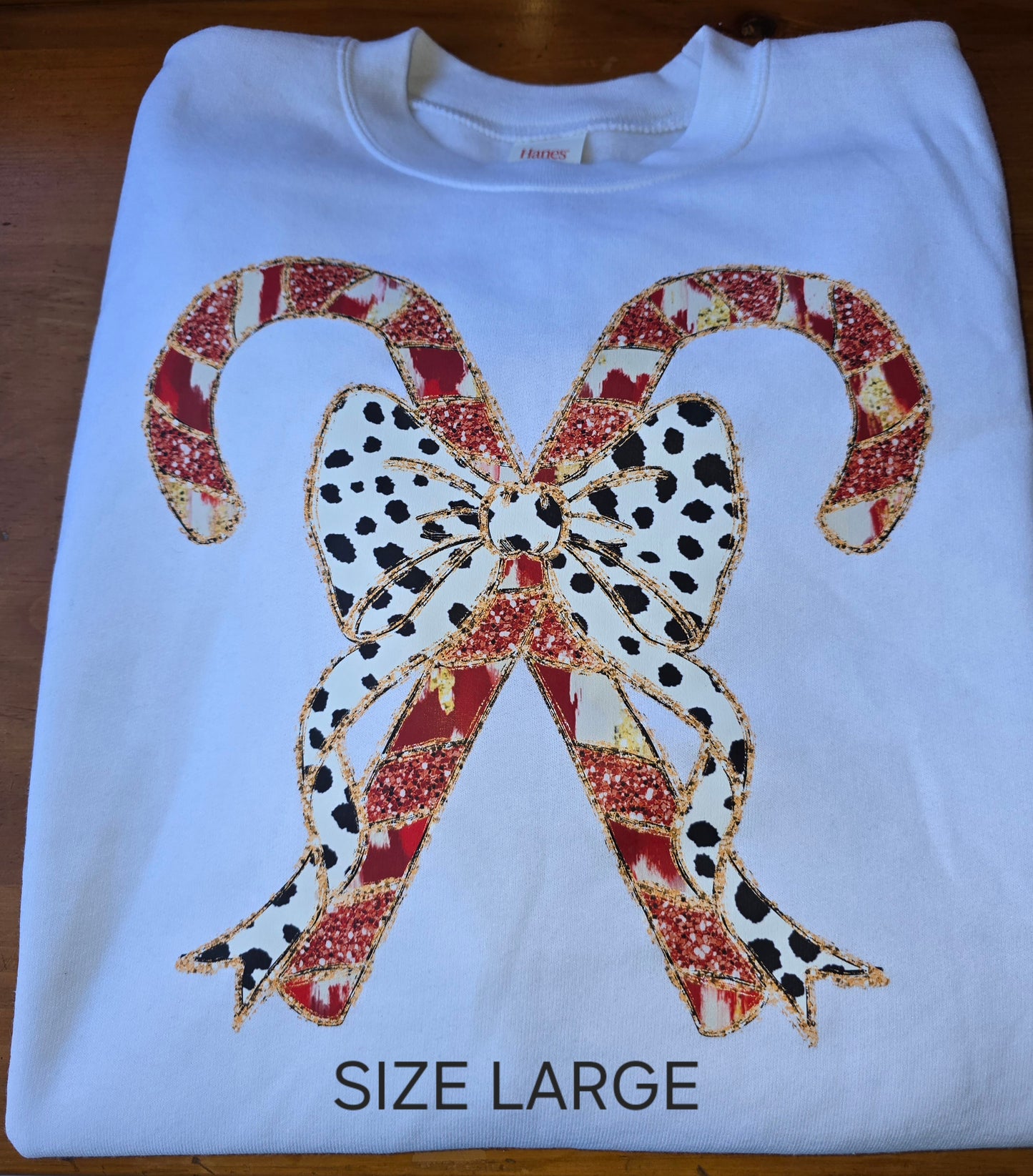 Cows & Candy Christmas Crewneck