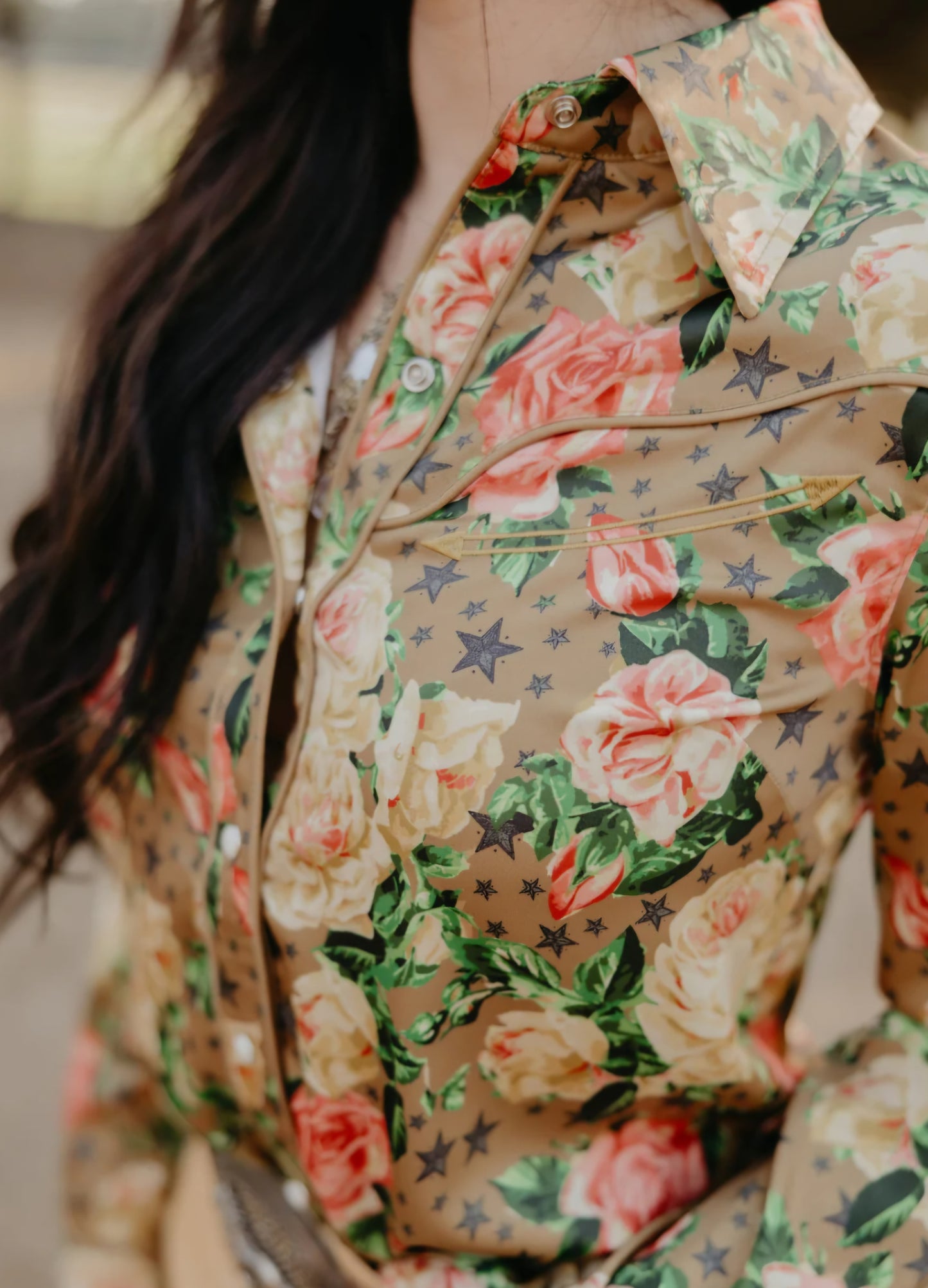 Wildflower Wishes Pearl Snap Top