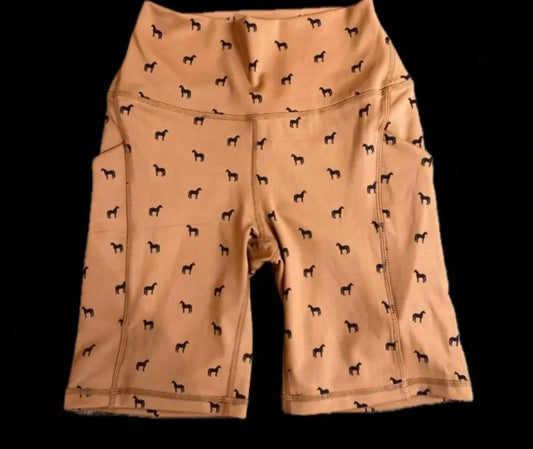 Year of the Horse Bike Shorts