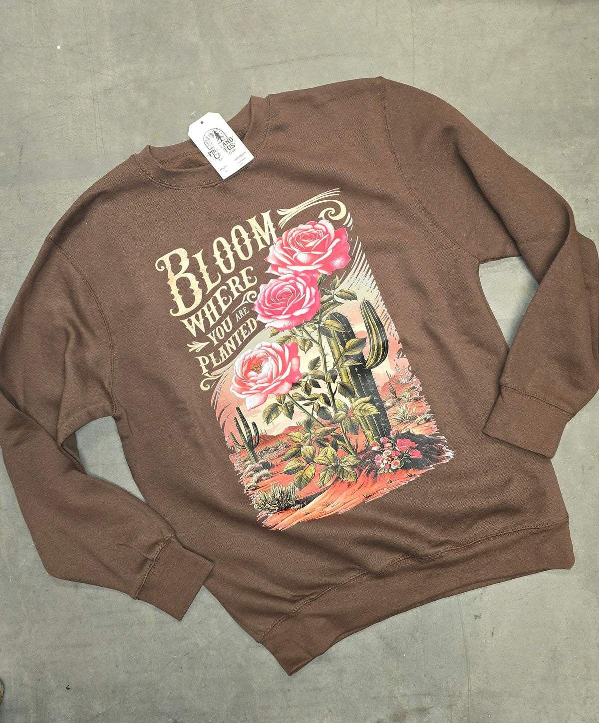 Desert Bloom Crewneck Sweatshirt
