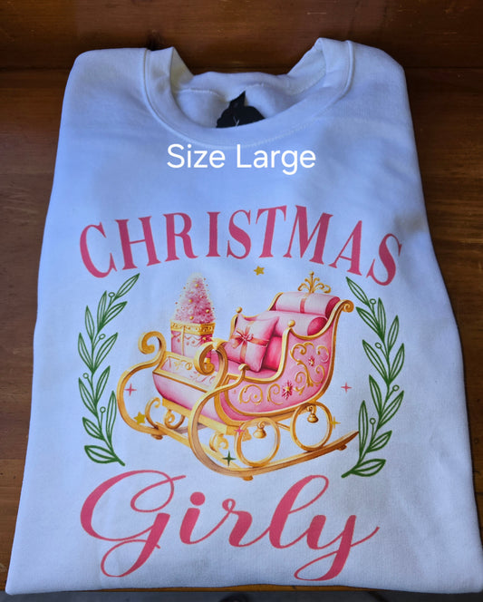 Christmas Girly Crewneck