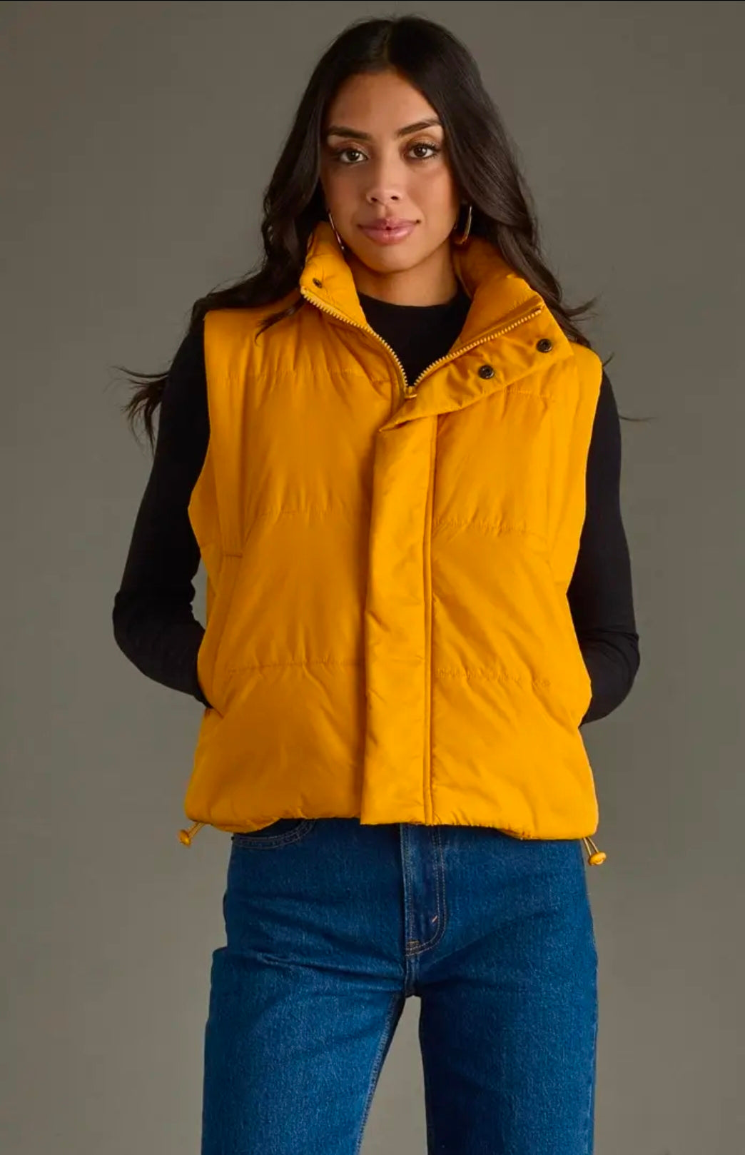Dandelion Puffer Vest