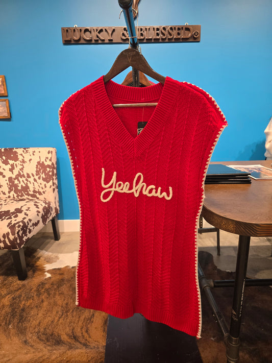 Yeehaw Sweater Dress