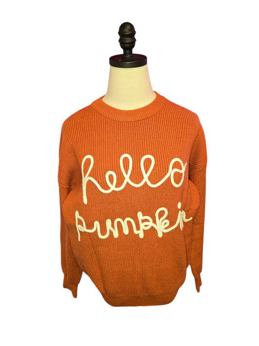 Hello Pumpkin Sweater