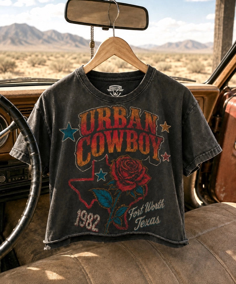 Urban Cowboy Cut Off Tee