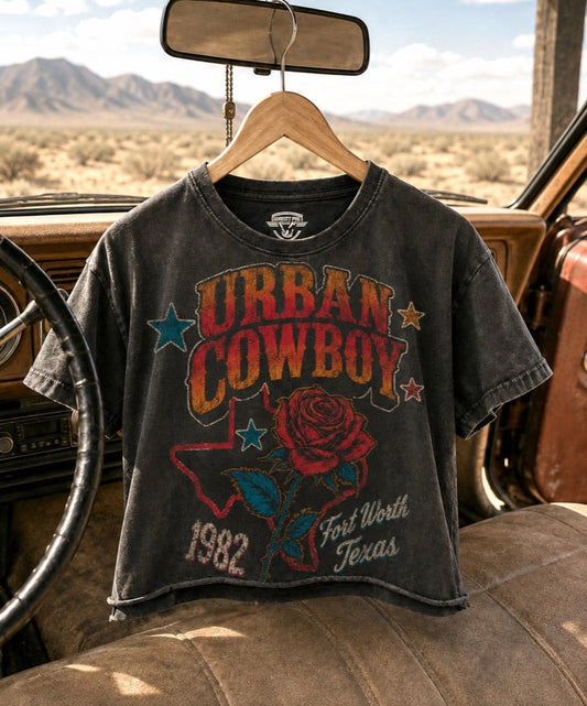 Urban Cowboy Cut Off Tee
