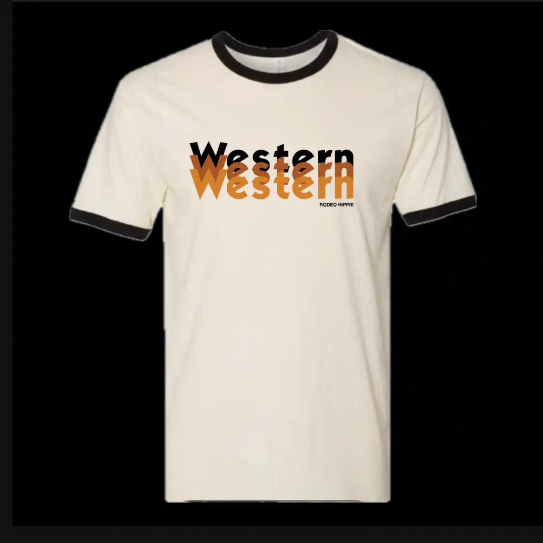 Vintage Western Ringer Tee