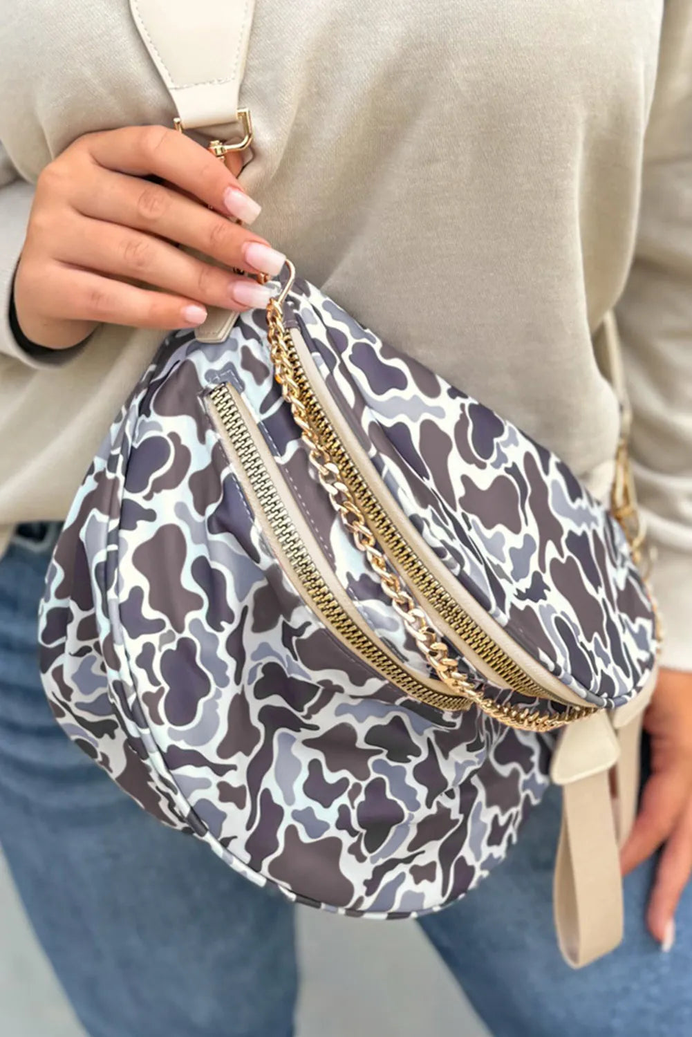 Light Camo Bum Bag