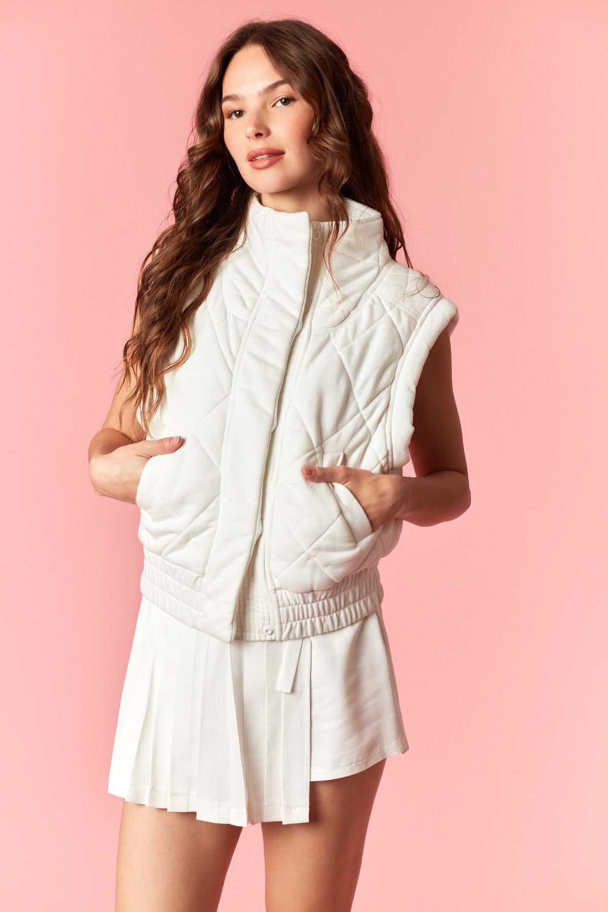 Quilted vest