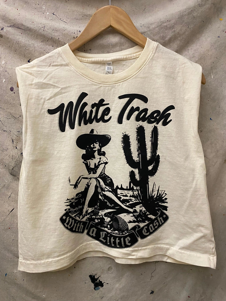 White Trash With a Lil Cash Boxy Tee